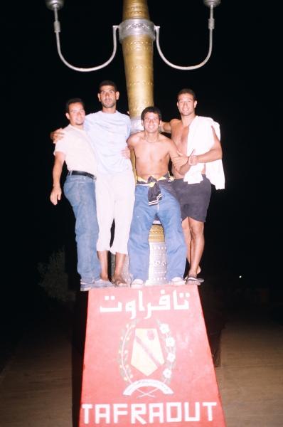 avec mes amis